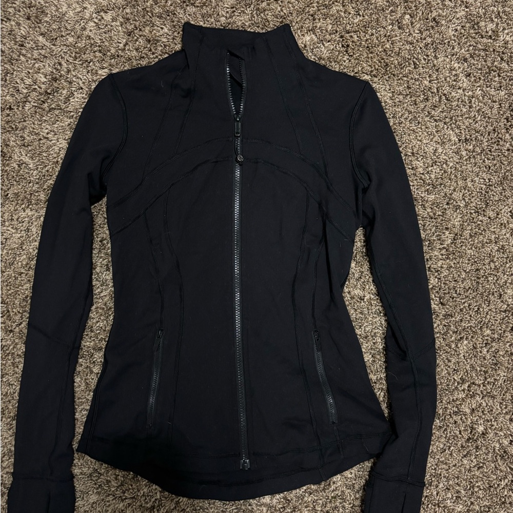 lululemon athletica Black Zip-Up define jacket